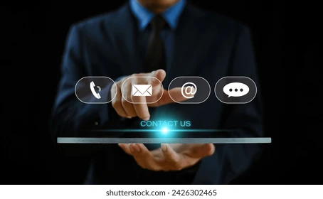 Contact illustration